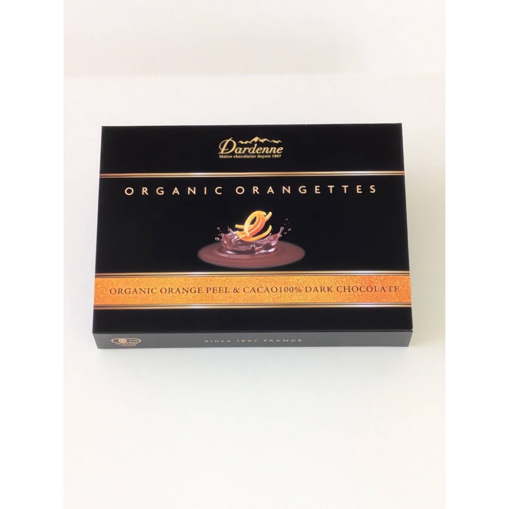 【オランジェット】ダーデン　有機オランジェット　カカオ１００％　60g　12個入